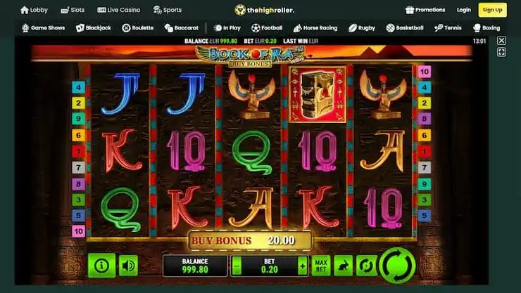 The High Roller slots