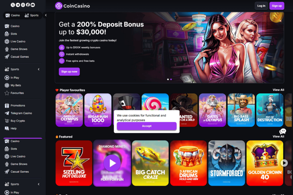 coincasino online casino