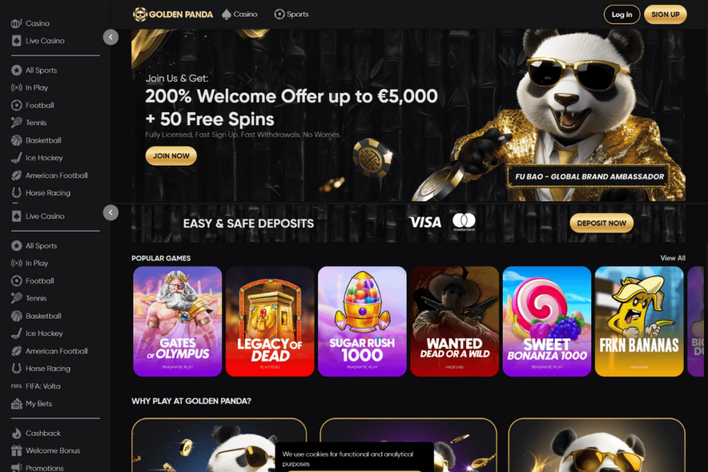 golden panda Στοιχηματικές εταιρίες