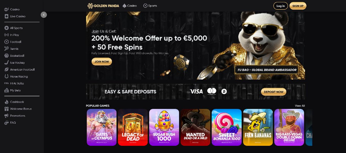 A legjobb legális online kaszinó oldalak Magyarországon Golden Panda