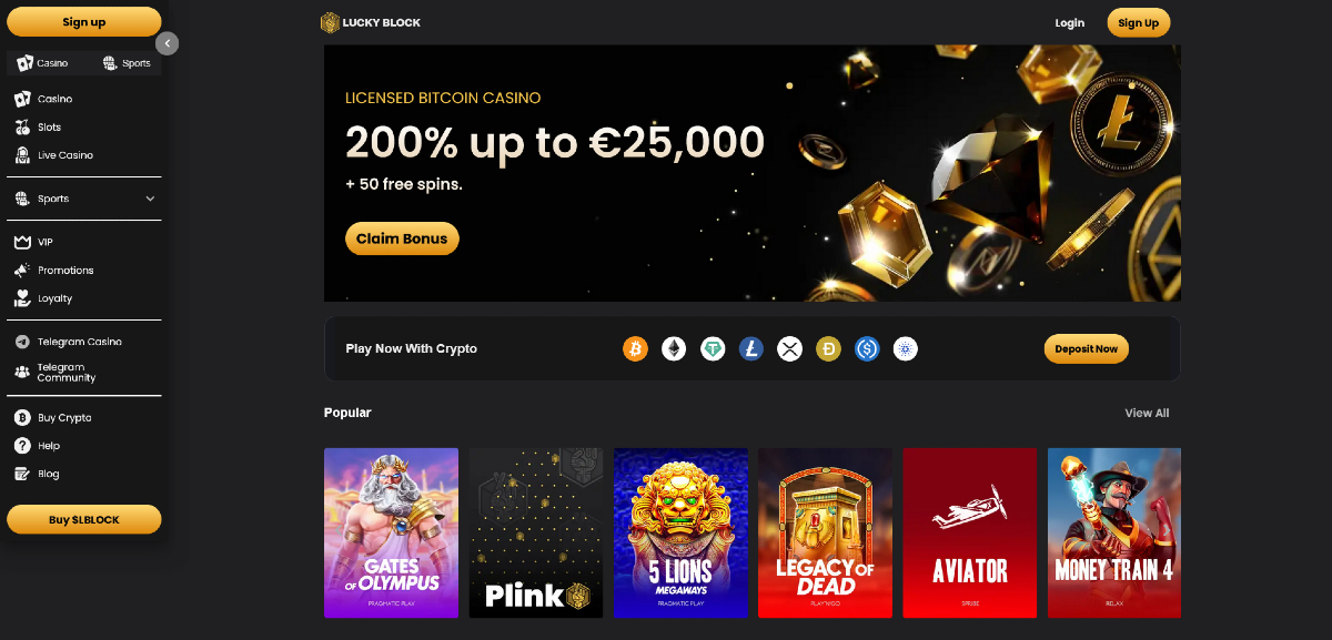 A legjobb legális online kaszinó oldalak Magyarországon Lucky Block