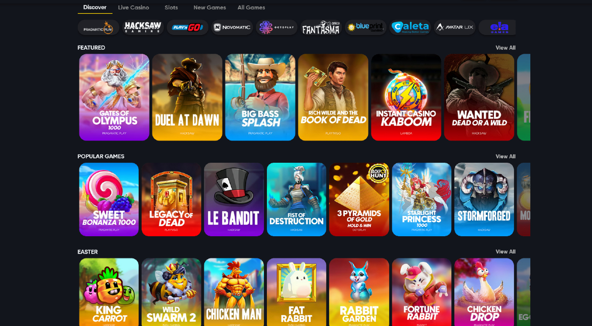Befizetés nélküli bónusz Instant Casino