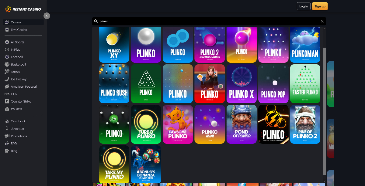 Plinko vélemények Instant Casino