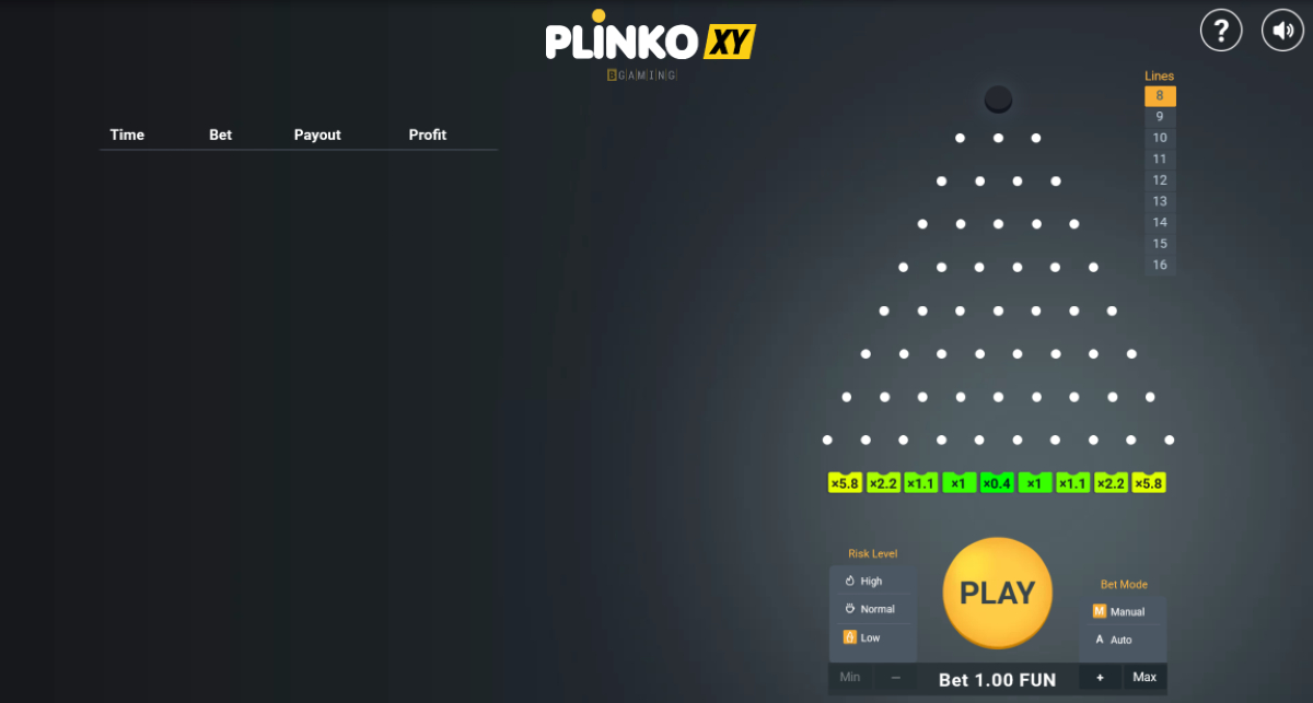 Plinko XY