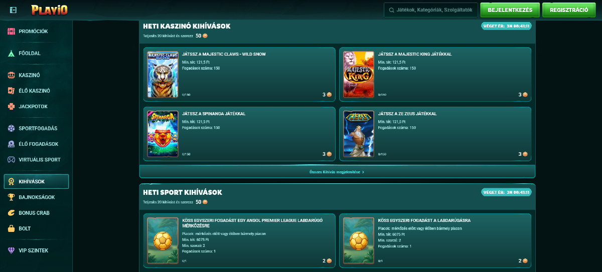 A legjobb kaszinó bónusz 2025 Playio(1)