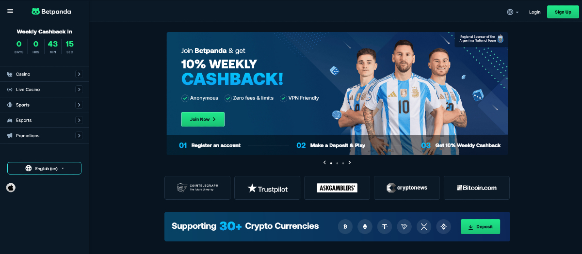 Betpanda.io legjobb kripto és bitcoin kaszinók