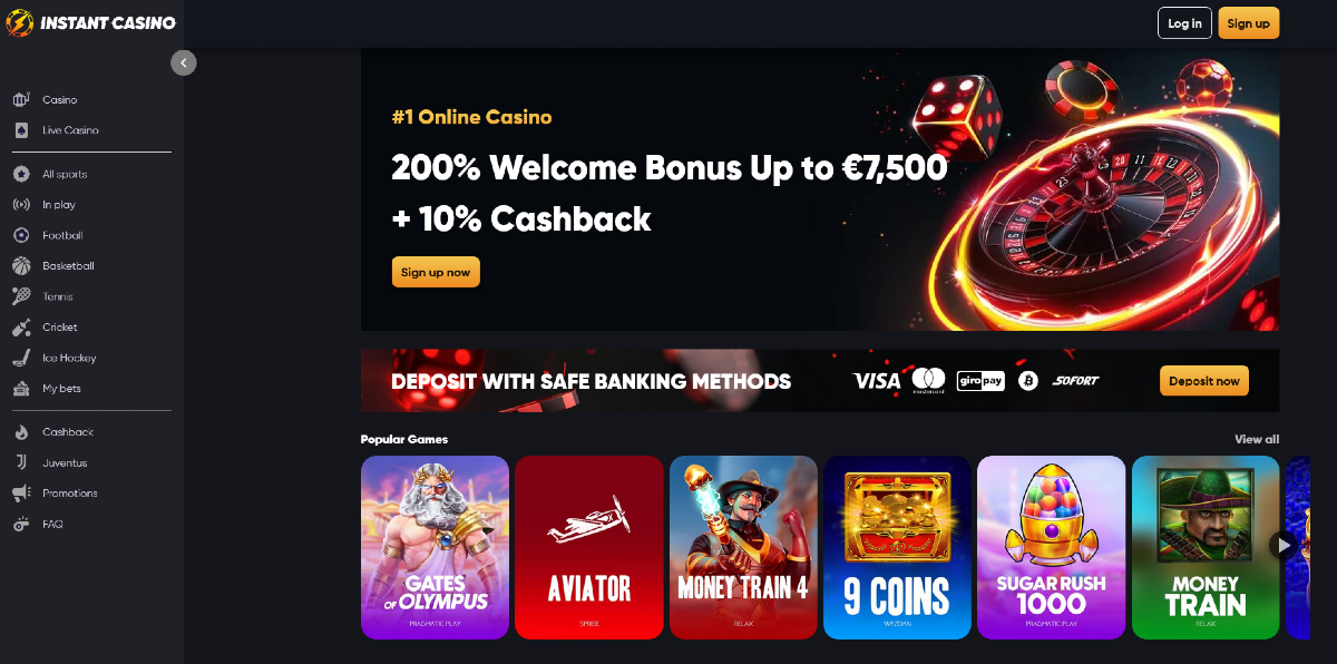 Instant Casino Legjobb kripto és bitcoin kaszinók