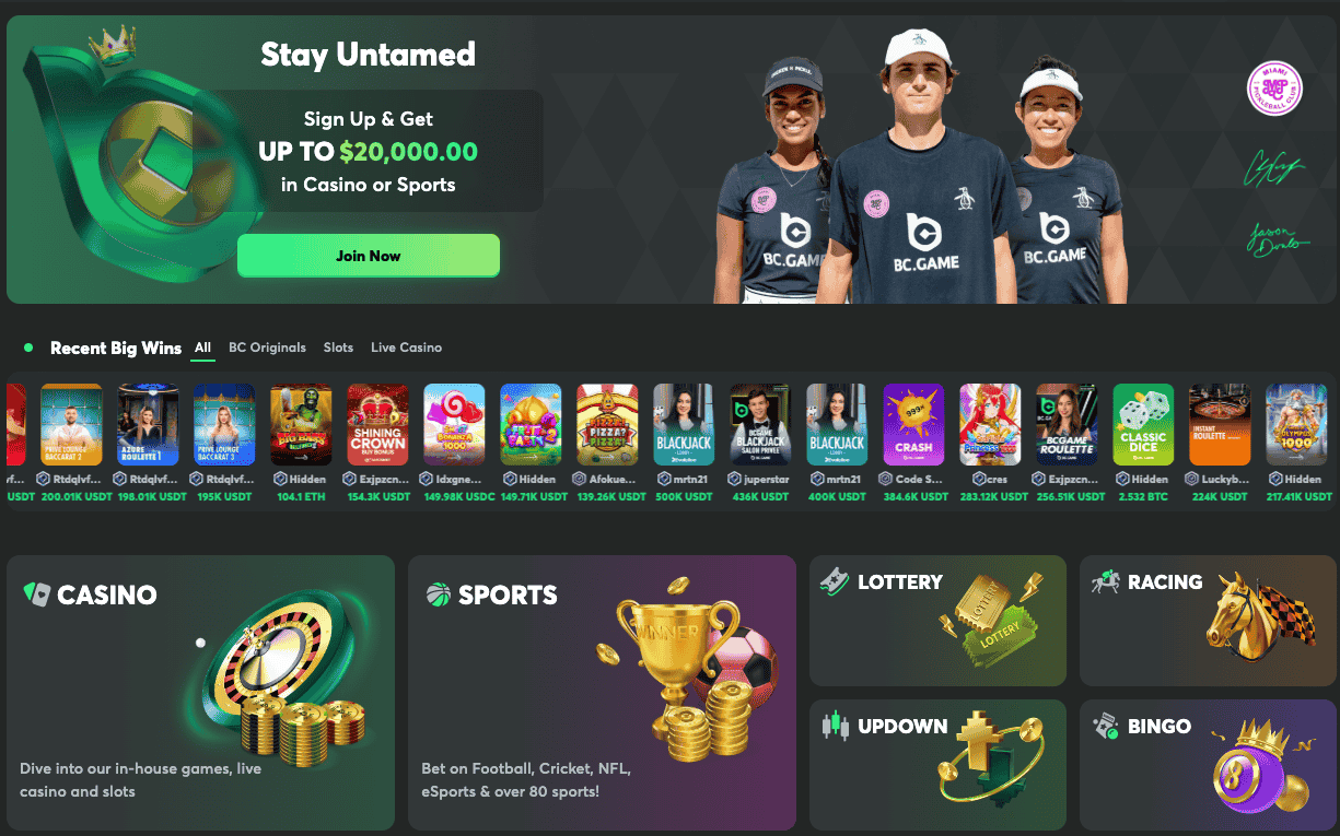 bcgames ethereum casino