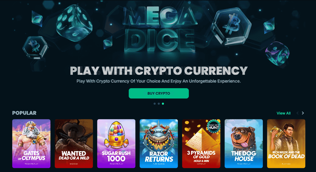 megadice ethereum casino