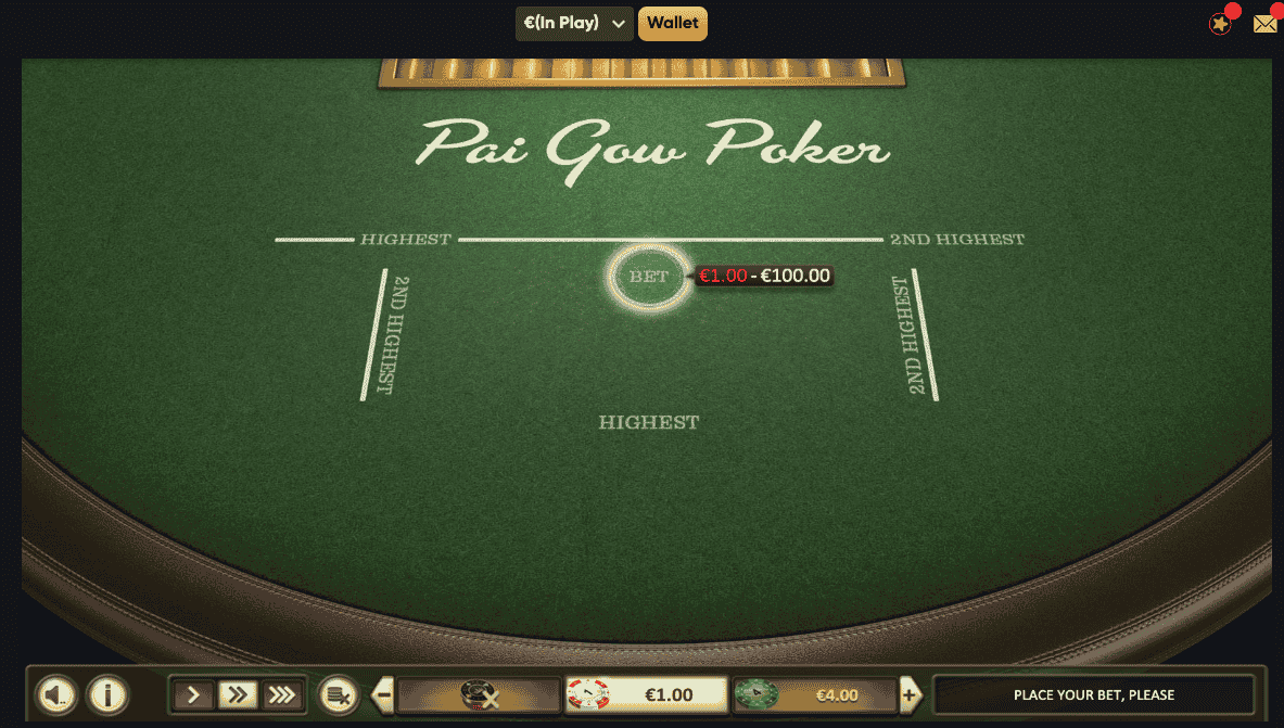 pai gow online poker instantcasino