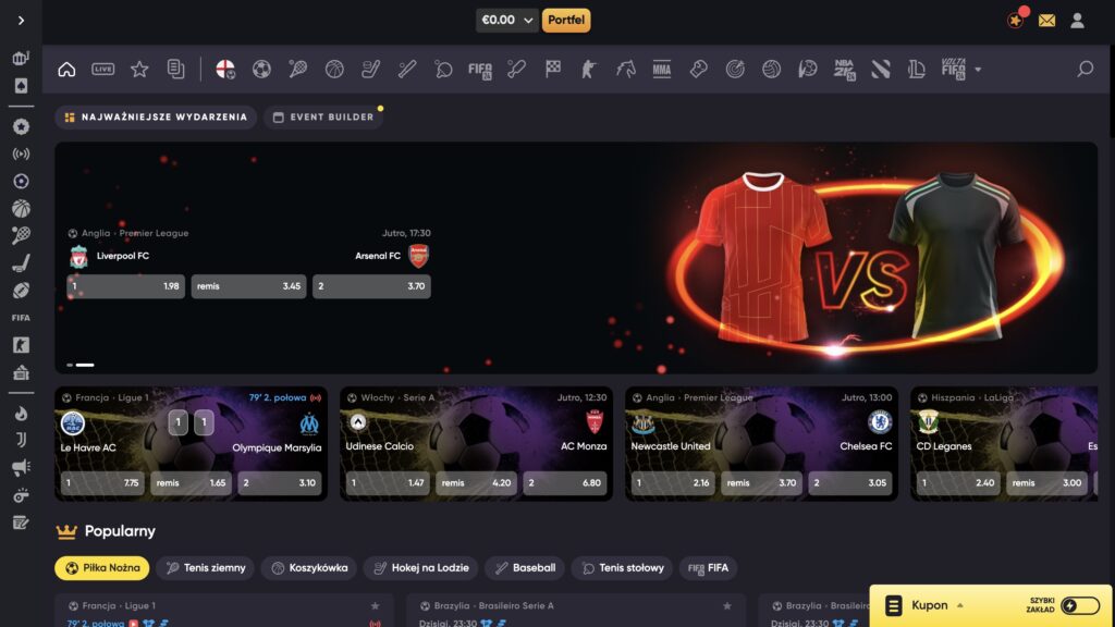 Instant Casino main