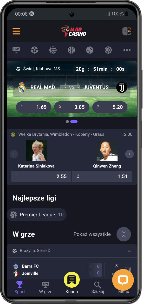Mad Casino – Bukmacher