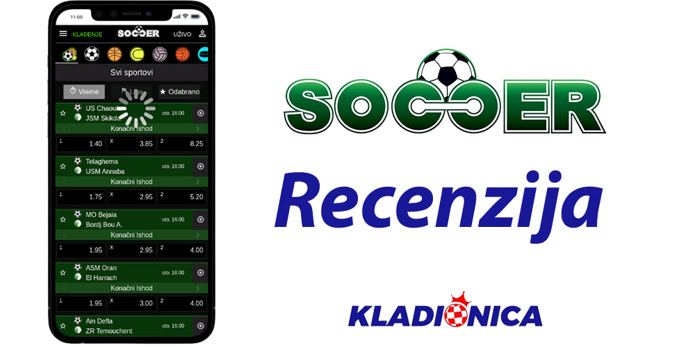 SoccerBet kladionica recenzija