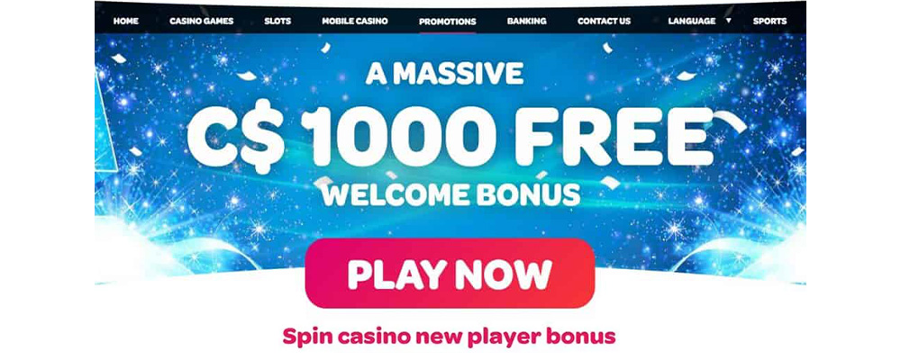 Spin Casino Bonus Ponuda za nove igrače