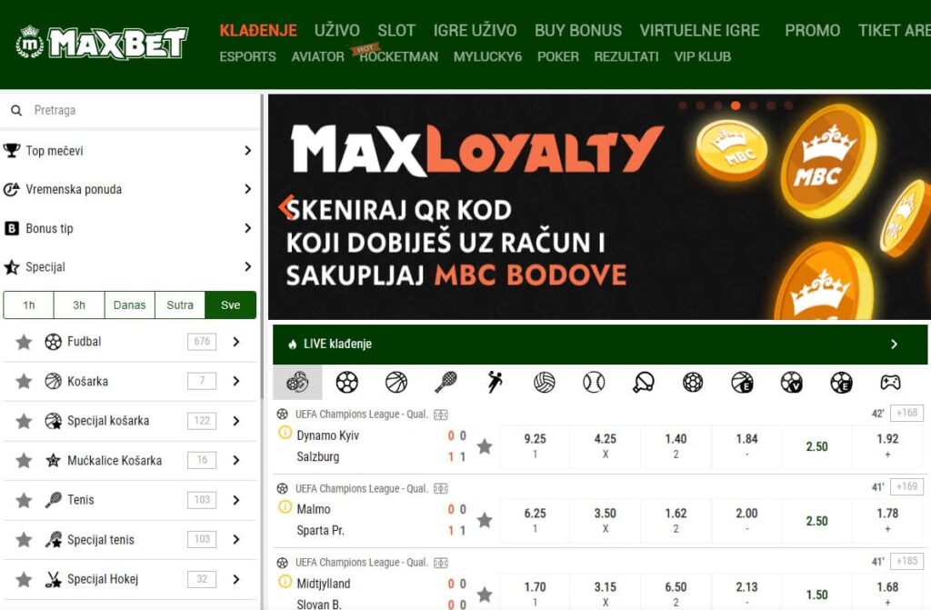 Maxbet Kladionica Ponuda za Klаđеnjе