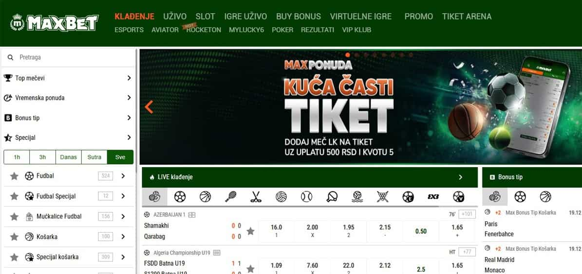 maxbet kladionica